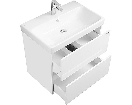 Тумба с раковиной Aquaton Сканди 70 1A2518K0SD010 подвесная Белая