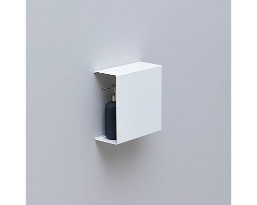 Металлическая полка Aquanet Магнум 22.5 302235 Белая матовая