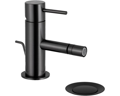 Смеситель для биде Remer X-Style X20CFP Черный хром брашированный