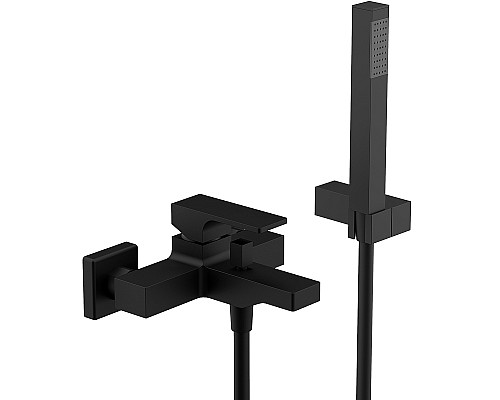 Смеситель для ванны Remer Absolute AU02NO Черный матовый