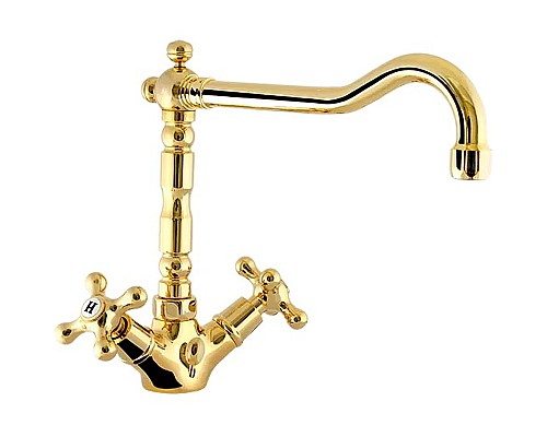 Смеситель для раковины Remer Liberty 13ALIDO Золото