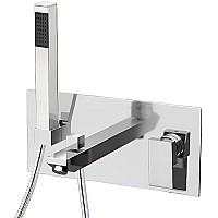 Смеситель для ванны Remer Q-Design QD04 Хром