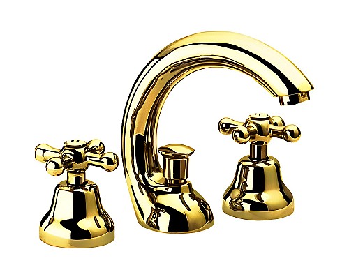 Смеситель для раковины Remer Liberty 11CLIDO Золото