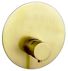 Смеситель для душа Remer Minimal Thermo с термостатом Золото брашированное