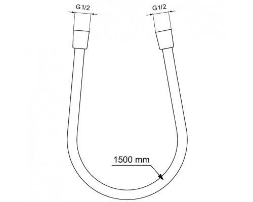 Душевой шланг Ideal Standard Ideal Flex BE150AA Хром