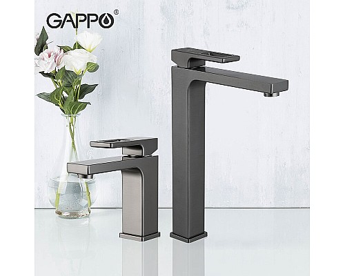 Смеситель для раковины Gappo G17-9 G1017-9 Оружейная сталь