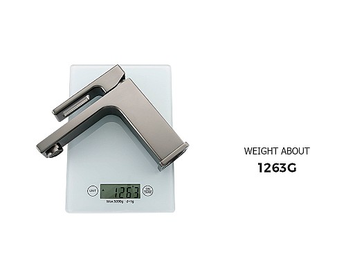 Смеситель для раковины Gappo G17-9 G1017-9 Оружейная сталь