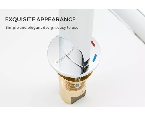 Смеситель для раковины Gappo G1052-80 Хром