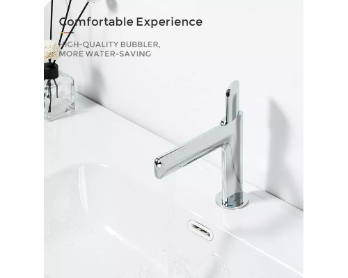 Смеситель для раковины Gappo G1052-80 Хром