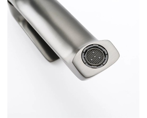 Смеситель для раковины Frap H71-9 F1071-29 Оружейная сталь