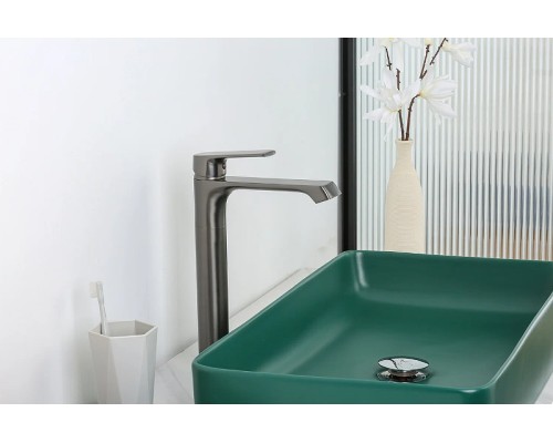 Смеситель для раковины Frap H71-9 F1071-29 Оружейная сталь