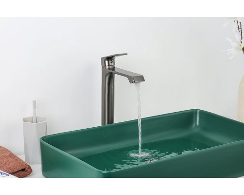 Смеситель для раковины Frap H71-9 F1071-29 Оружейная сталь