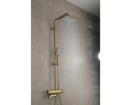 Душевая система Gappo G91 G2491-3 с термостатом Золото