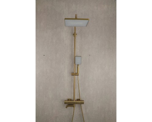 Душевая система Gappo G91 G2491-3 с термостатом Золото