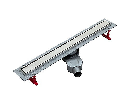 Душевой лоток Logan L002L-750 с решеткой Нержавеющая сталь / под плитку