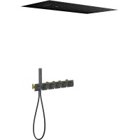 Душевая система Timo Petruma SX-5329/03SM с термостатом Черная