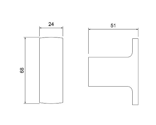 Крючок Timo Torne 43011/00 Хром