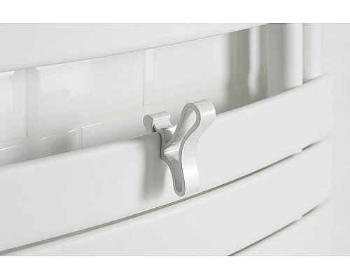 Крючок для полотенцесушителя Atlantic Adelis 002231 Белый