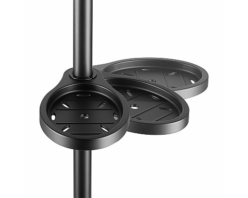 Душевая система Swedbe Hermes 5116B с термостатом Черная матовая