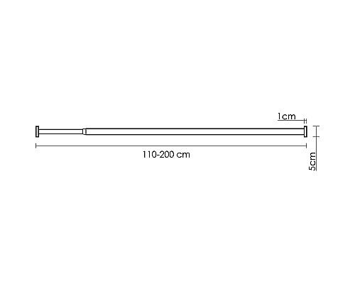 Карниз для ванны WasserKRAFT Aisch 200 SC-551120 Золото Карниз для ванны WasserKRAFT Aisch 200 SC-551120 Золото