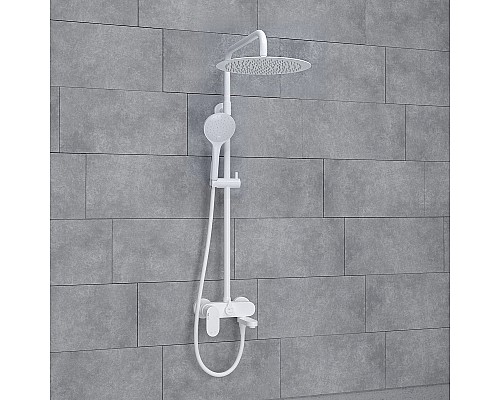 Душевая система WasserKRAFT A185.161.155.WM Белая матовая