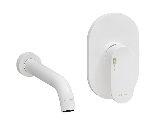 Смеситель для раковины WasserKRAFT A85593 Белый матовый