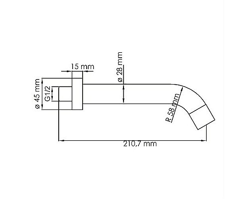 Смеситель для раковины WasserKRAFT A85593 Белый матовый