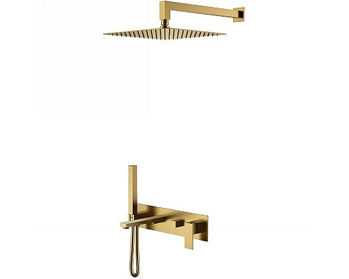 Душевая система Boheme Qubic 474-BR Бронза