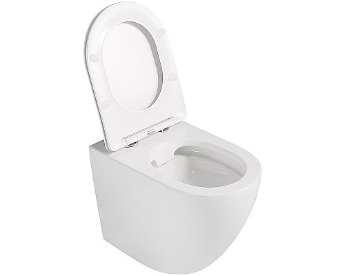 Унитаз Abber Bequem AC1111 приставной с сиденьем Микролифт