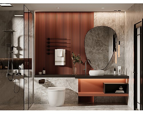 Унитаз Abber Bequem AC1111 приставной с сиденьем Микролифт