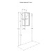 Подвесной шкаф Aquaton Сохо 35 1A258403AJ010 Белый глянцевый
