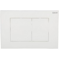 Клавиша смыва Black&White Universe WPI-09531 09531 Glossy Ivory
