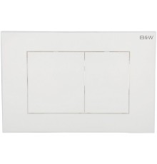 Клавиша смыва Black&White Universe WPI-09531 09531 Glossy Ivory