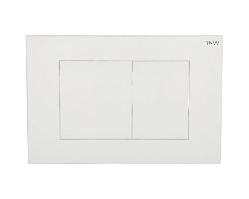 Клавиша смыва Black&White Universe WPI-09531 09531 Glossy Ivory