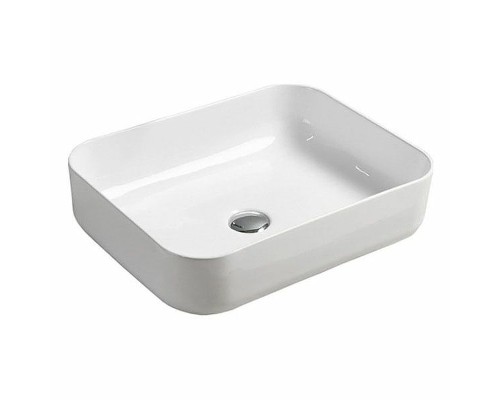 Тумба с раковиной Comforty Амстердам 95 00-00014001 подвесная Белая глянцевая Калакатта Блэк