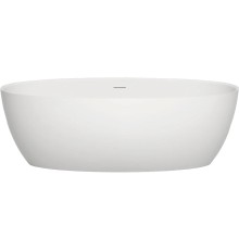 Ванна из искусственного камня Salini Alda Nuova 160х70 101914G Белая глянцевая