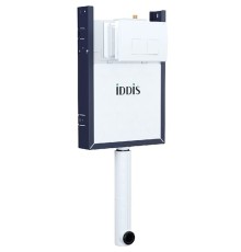 Смывной бачок Iddis Optima Home скрытого монтажа с Белой клавишей смыва