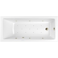 Акриловая ванна Whitecross Wave Slim 150x70 с гидромассажем