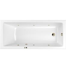 Акриловая ванна Whitecross Wave Slim 150x70 с гидромассажем