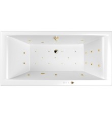 Акриловая ванна Whitecross Savia Duo 170x80 с гидромассажем