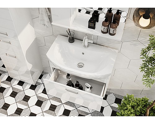 Тумба под раковину Volna Joli 60.1Y tpJOLI60.1Y-01 подвесная Белая