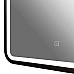 Зеркало Reflection Happy 600х800 RF4919HP с подсветкой Черное с сенсорным выключателем и диммером