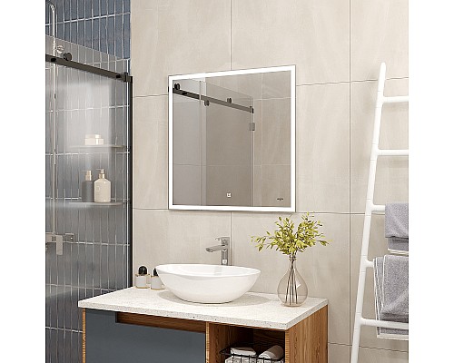 Зеркало Reflection Boost 700x700 RF5835BT с подсветкой с сенсорным выключателем и диммером