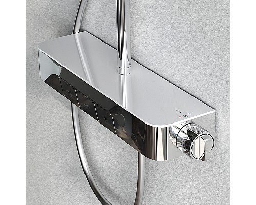 Душевая система AM.PM Func F078F300 с термостатом Хром