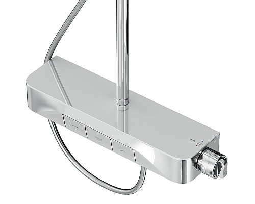 Душевая система AM.PM Func F078F300 с термостатом Хром