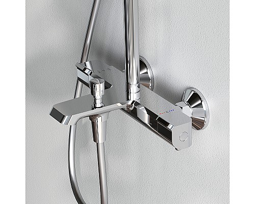 Душевая система AM.PM Func F078F500 с термостатом Хром