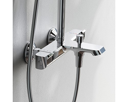 Душевая система AM.PM Func F078F500 с термостатом Хром