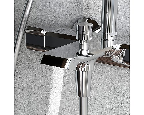 Душевая система AM.PM Func F078F500 с термостатом Хром