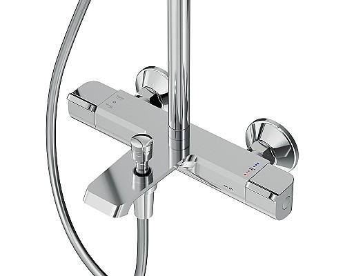 Душевая система AM.PM Func F078F500 с термостатом Хром