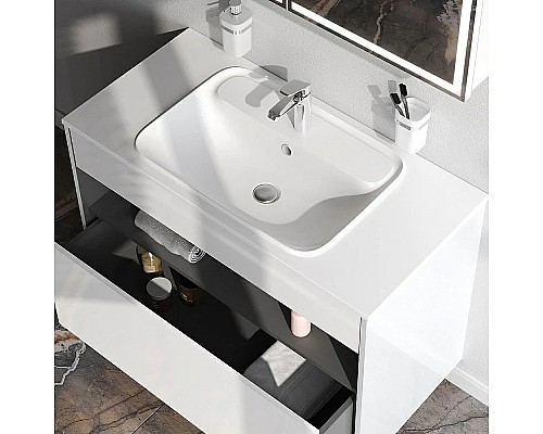 Раковина AM.PM Func 100 M8FWPC1000WM Белая матовая